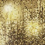 Hohlsaumhintergrund Gold Glitter Classic