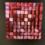 Wind aktivierte Shimmer Wall Panel Pink