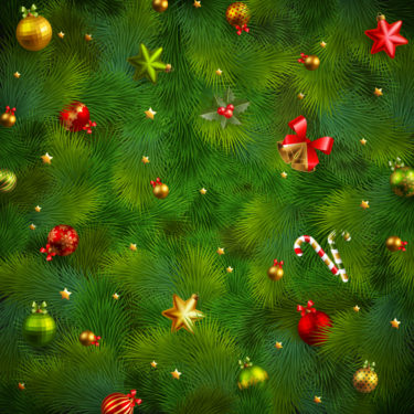 X-Frame Motivhintergrund Christmas Green – Red